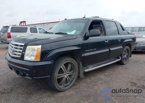 2004 Cadillac Escalade Ext Standard z USA, uszkodzony, nr VIN 3GYEK62NX4G190591